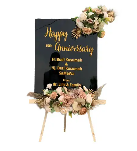 Papan Bunga Akrilik Tegalmuncul