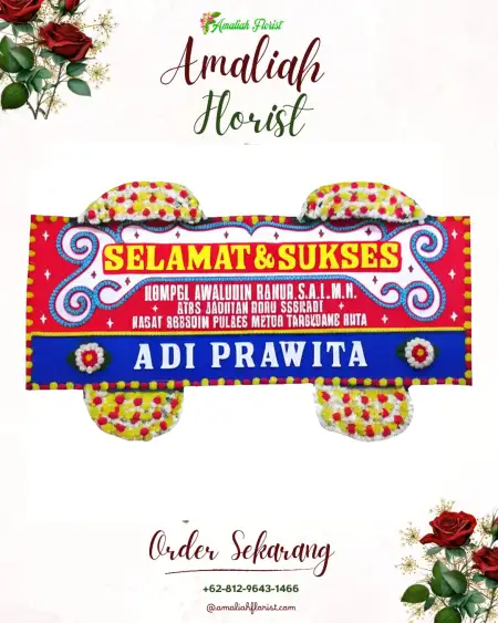 Papan Bunga Ucapan Selamat Tegalmuncul