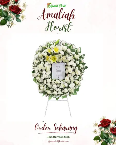 Krans Bunga Duka Tegalmuncul